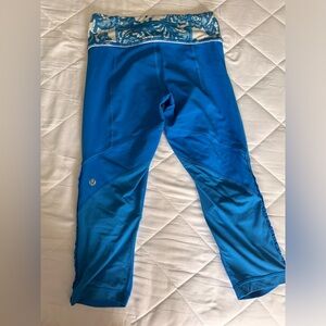 Lululemon cropped leggings